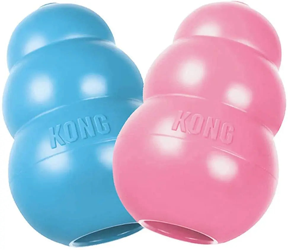 KONG All Series and All Size for Puppy Wobbler Dog Cat Toy of Flyer Tires Durable Natural Rubber Fun to Chew Chase and Fetch